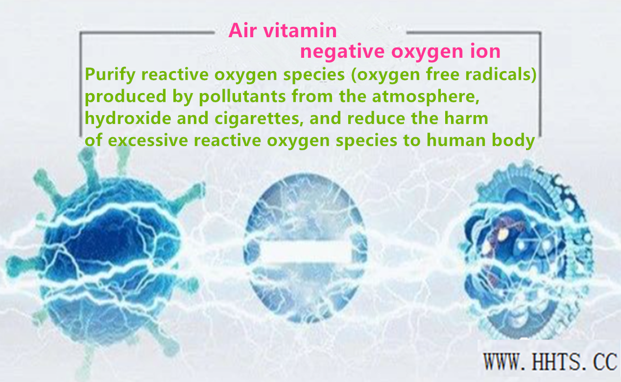Negative oxygen ion environment is the basis of human survival and health